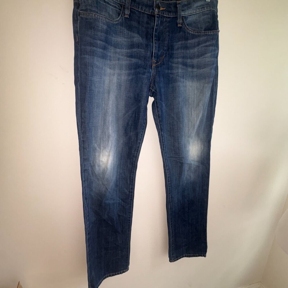 Joe's Jeans Men's Straight Jeans in Blue - Picture 7 of 8